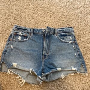 Abercrombie and Fitch High Rise Mom Shorts NWOT